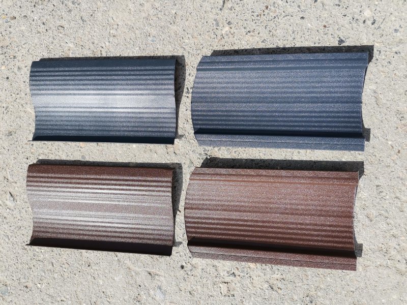 Металлопрофиль двусторонний под Стальной Бархат в Каменске-Уральском