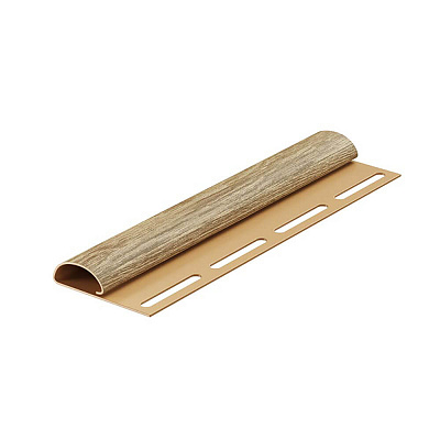 Финишный профиль (3,05) ДЁКЕ LUX Кедр (60 шт./уп.) фото Центр Металлокровли