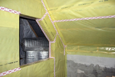 Пароизоляционная плёнка DELTA-DAWI GP 2*50м фото 2